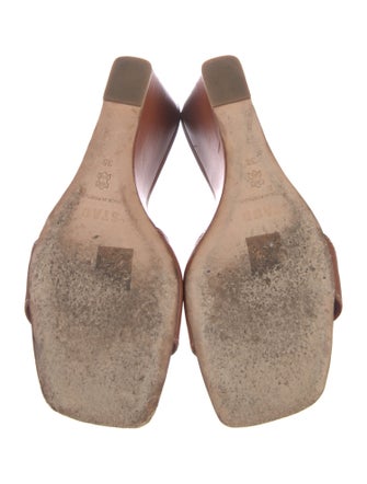 Staud Leather Slides