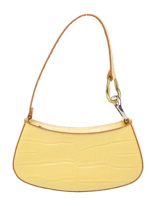 Staud Embossed Leather Shoulder Bag