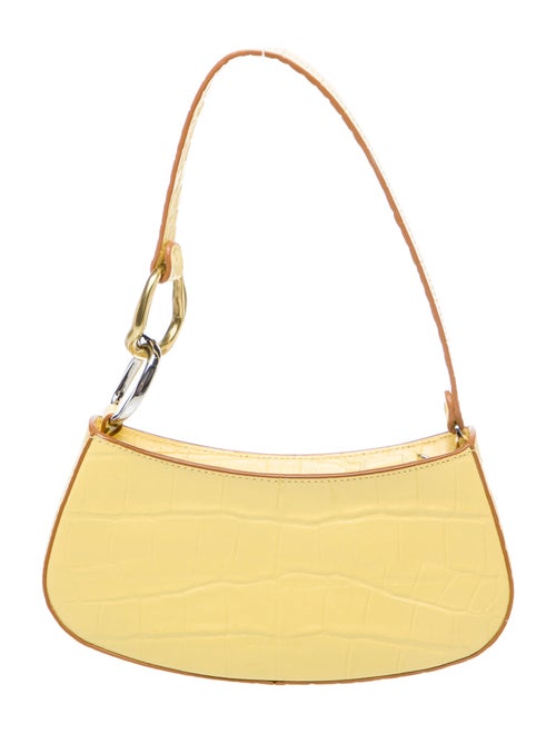 Staud Embossed Leather Shoulder Bag