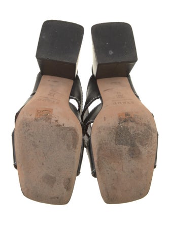 Staud Leather Slides