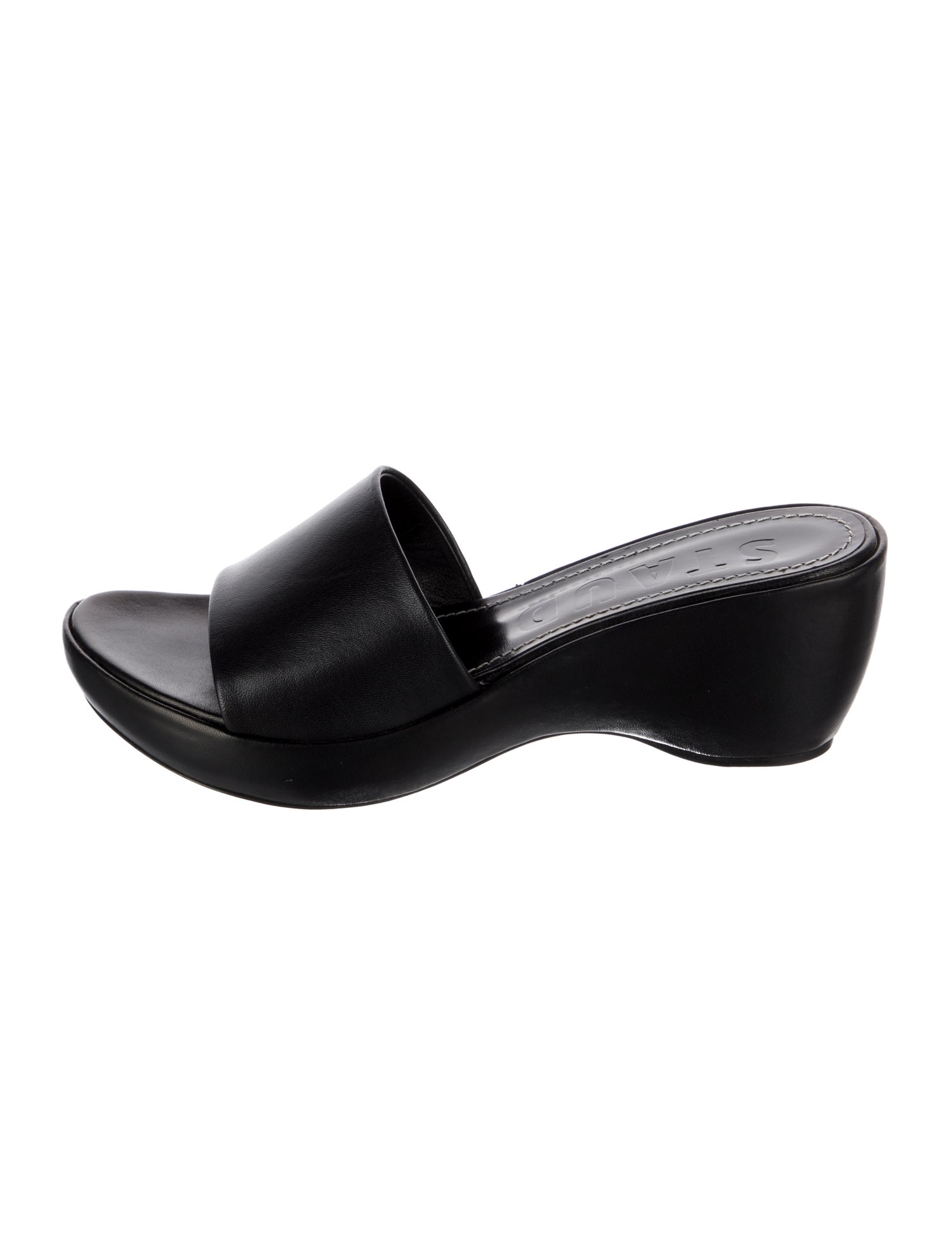 Staud Leather Slides