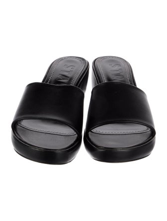 Staud Leather Slides