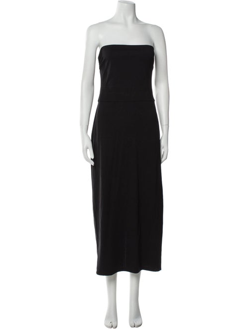Staud Strapless Midi Length Dress