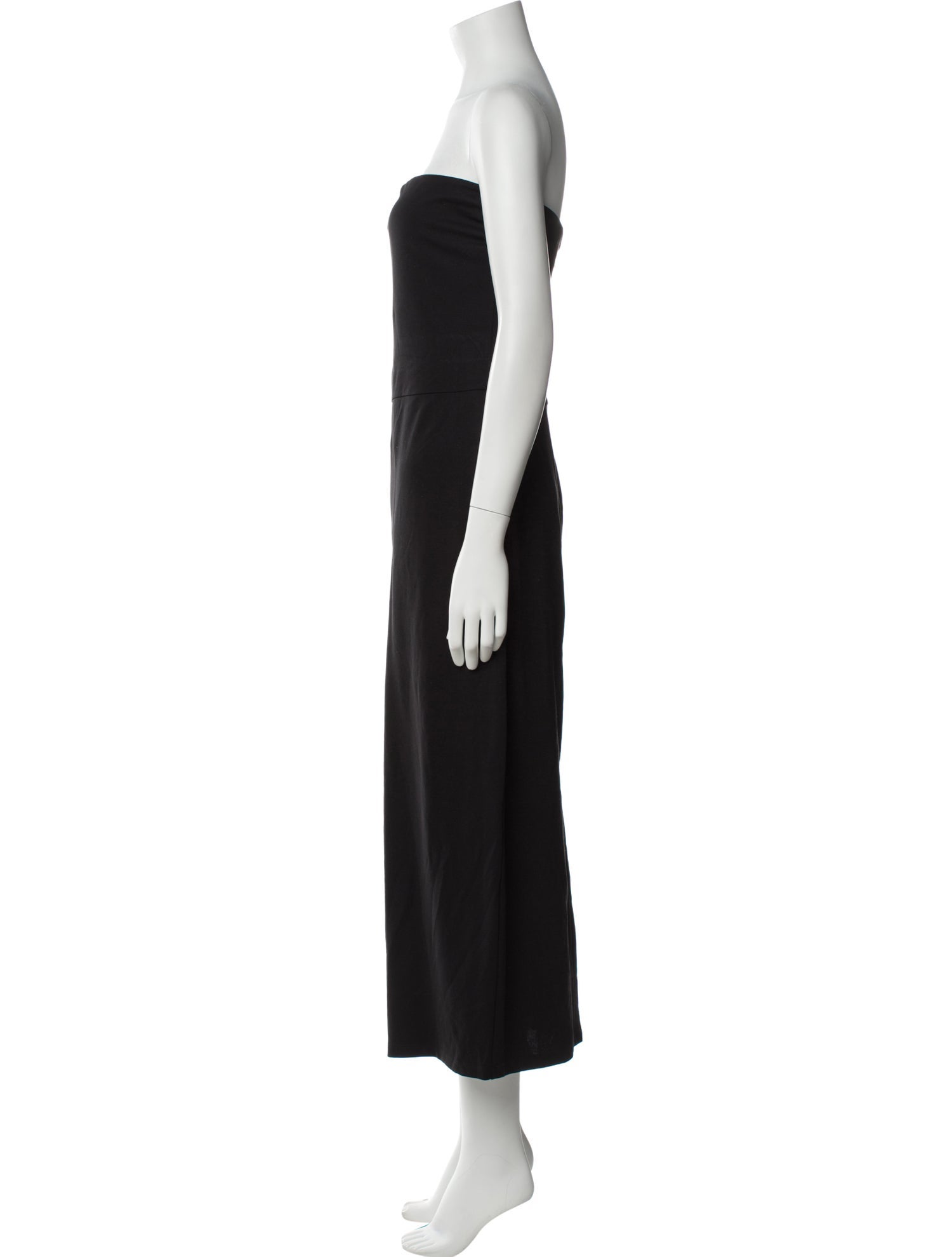 Staud Strapless Midi Length Dress