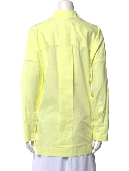 Staud Long Sleeve Button-Up Top