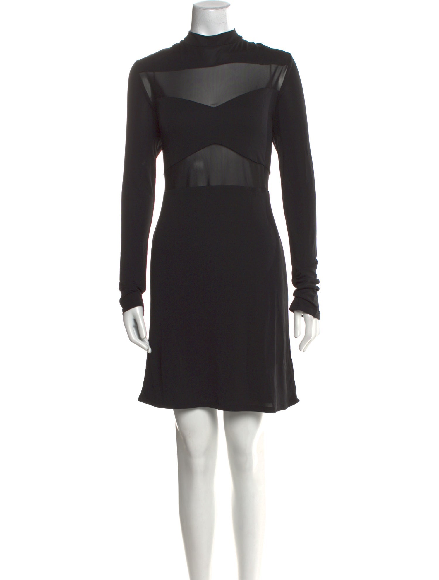 Staud Mock Neck Mini Dress w/ Tags