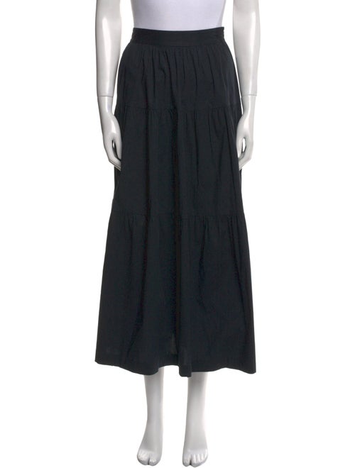 Staud Ruffle Embellishment Midi Length Skirt