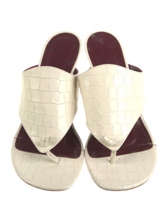 Staud Leather Slides