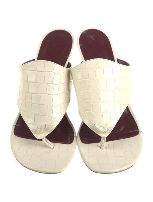 Staud Leather Slides