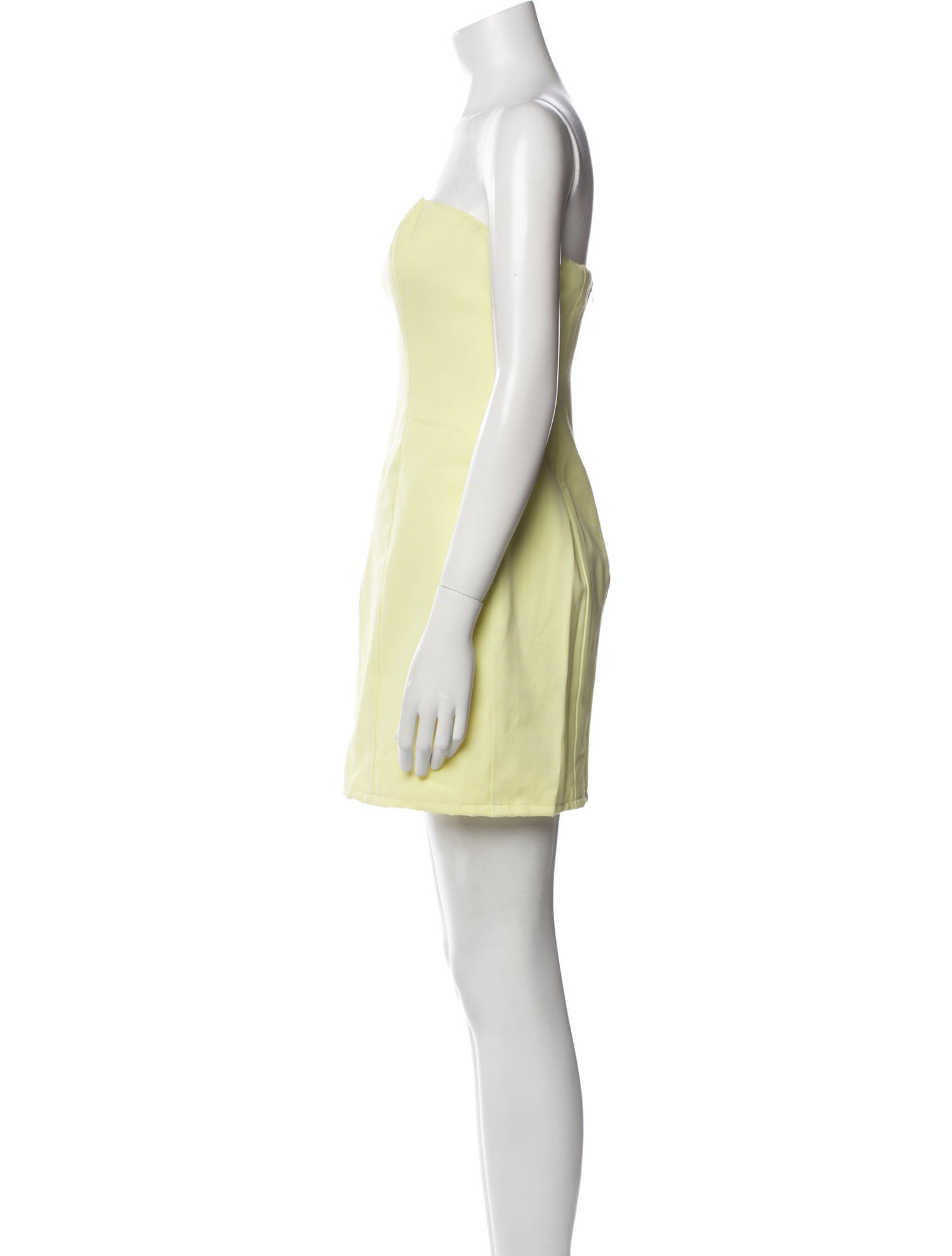 Staud Strapless Mini Dress