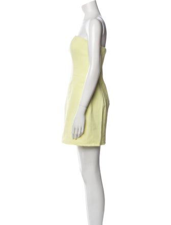 Staud Strapless Mini Dress
