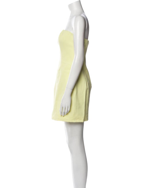 Staud Strapless Mini Dress