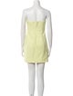 Staud Strapless Mini Dress