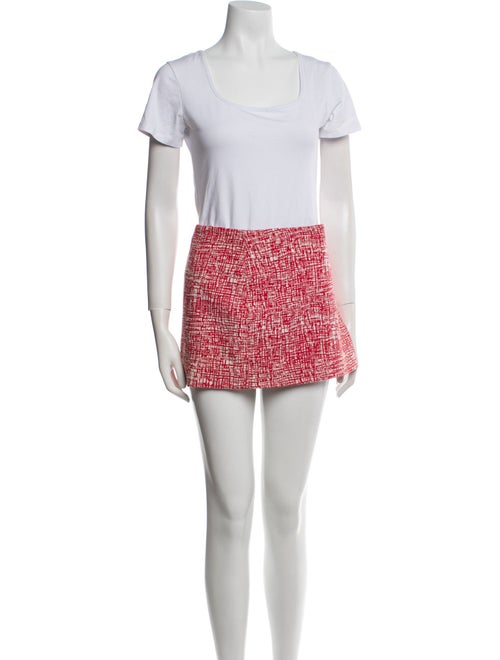 Staud Printed Skirt Suit