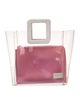 Staud PVC Top Handle Bag