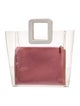 Staud PVC Top Handle Bag