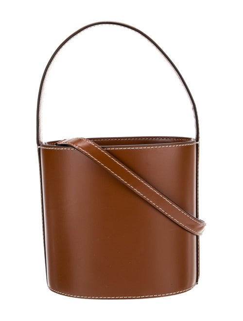 Staud Leather Top Handle Bag