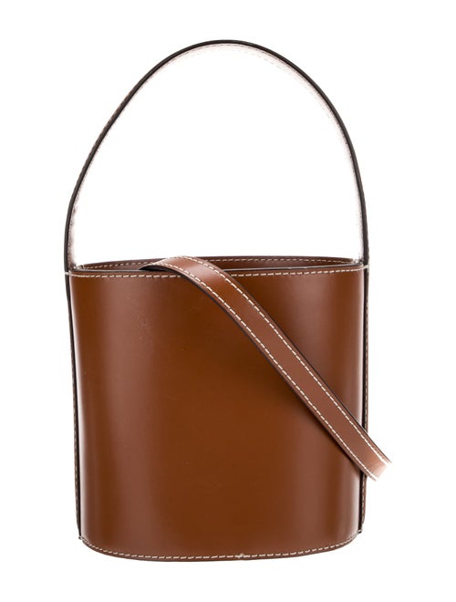 Staud Leather Top Handle Bag