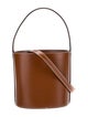 Staud Leather Top Handle Bag