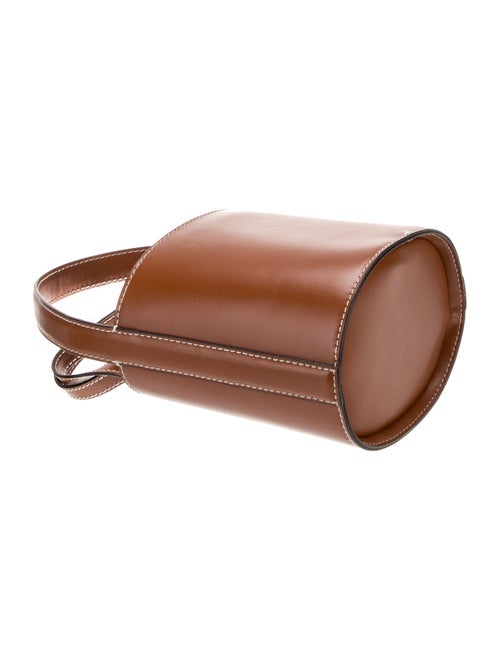 Staud Leather Top Handle Bag