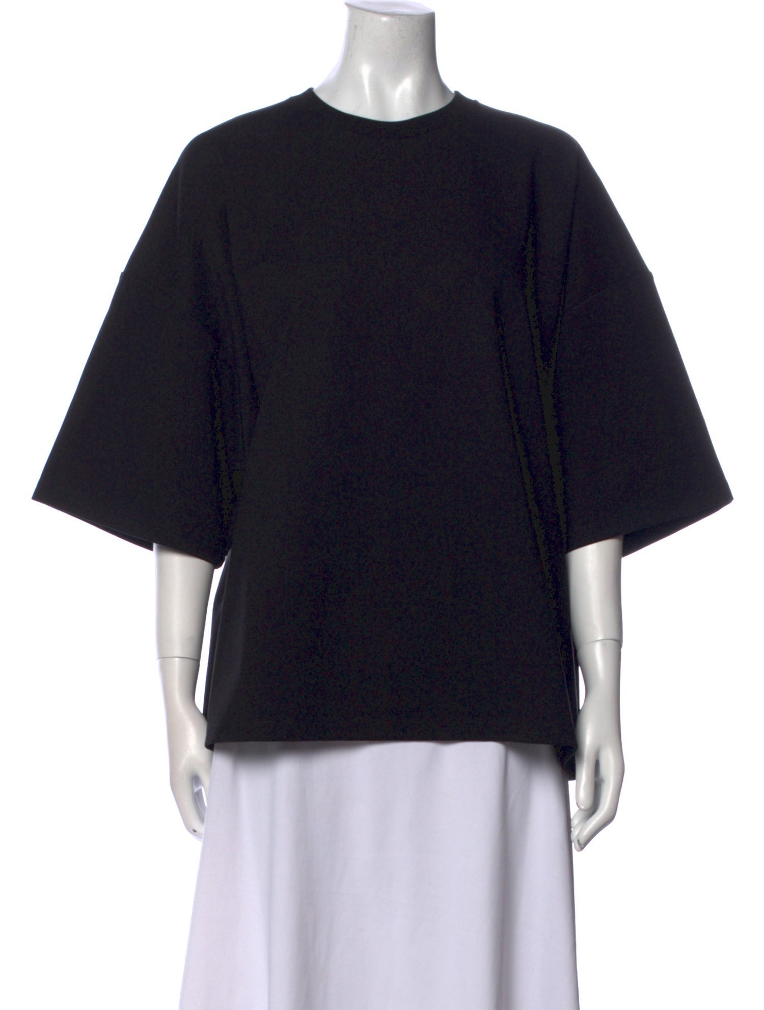 Staud Crew Neck Short Sleeve Sweatshirt