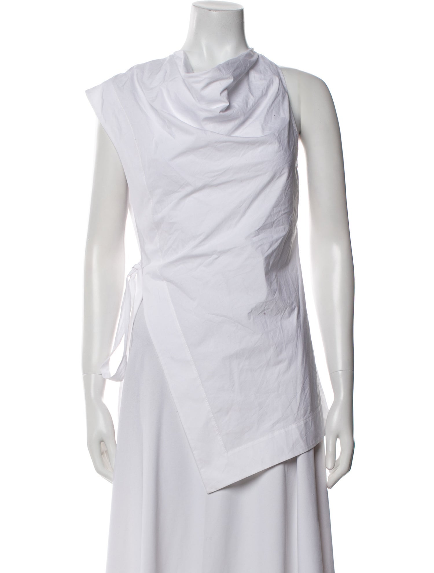 Staud Cowl Neck Sleeveless Tunic