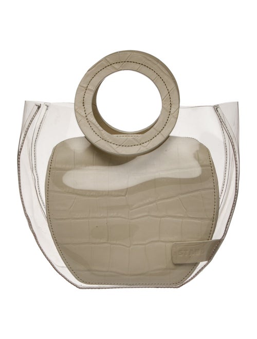 Staud PVC Top Handle Bag