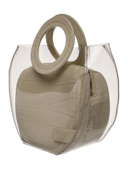 Staud PVC Top Handle Bag