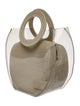 Staud PVC Top Handle Bag