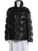 Staud Faux Leather Faux Fur Jacket