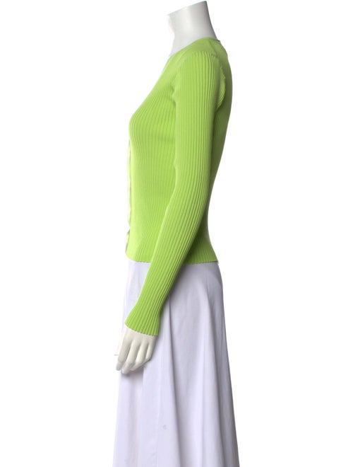 Staud V-Neck Long Sleeve Top