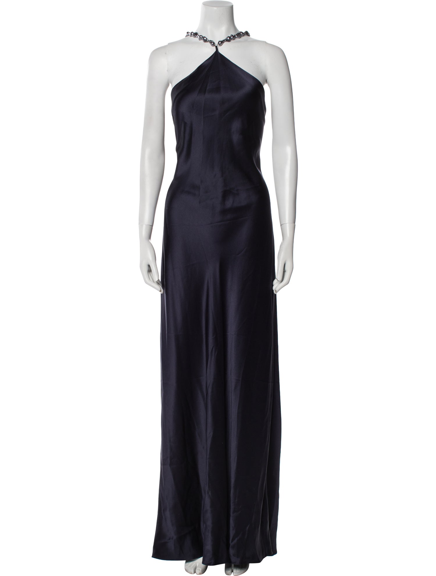 Staud Halterneck Long Dress
