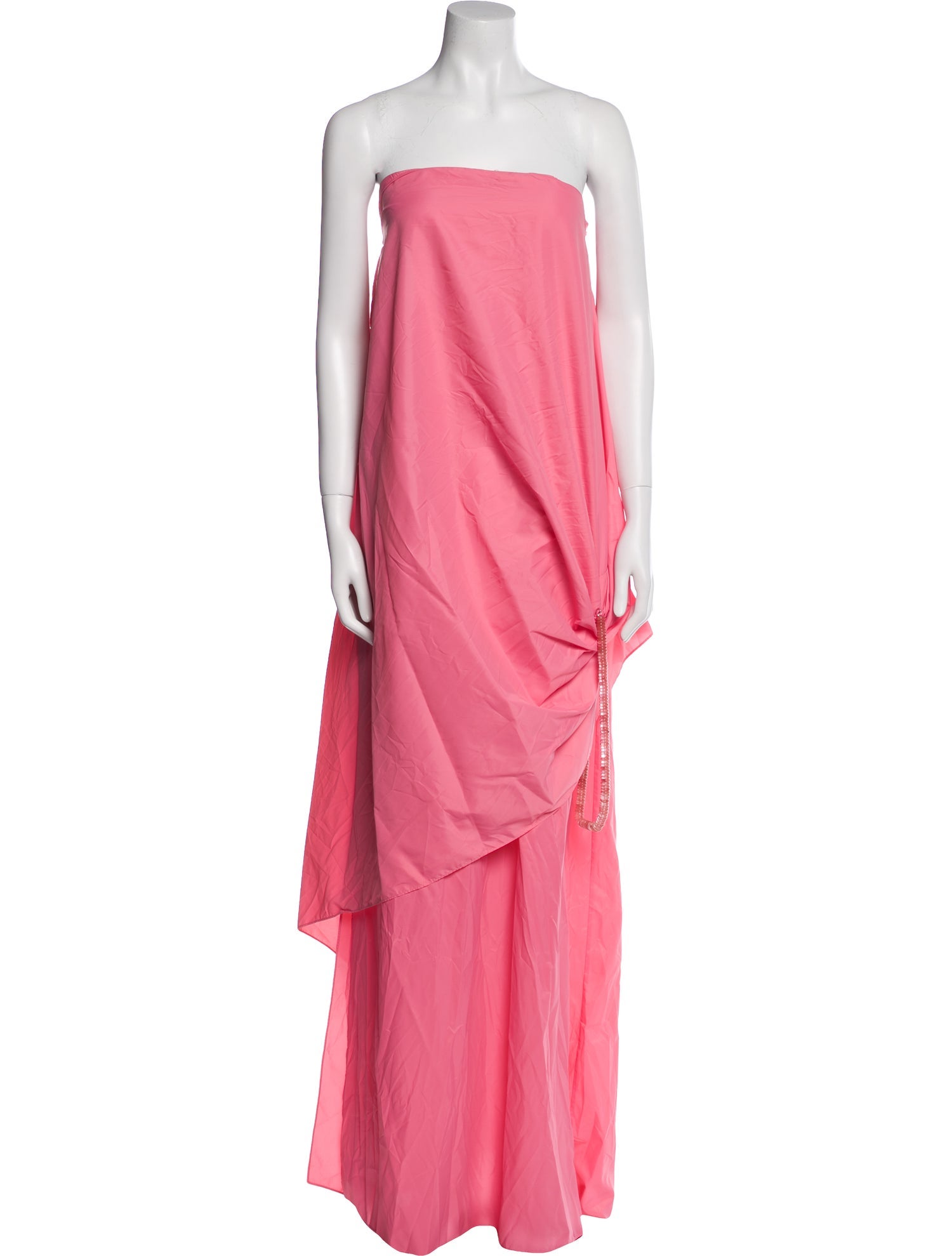 Staud Strapless Long Dress