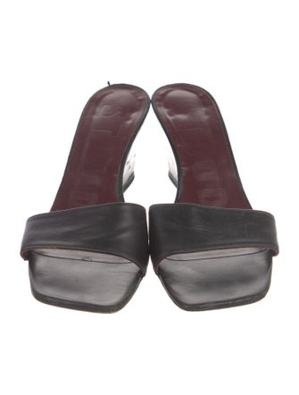 Staud Leather Slides