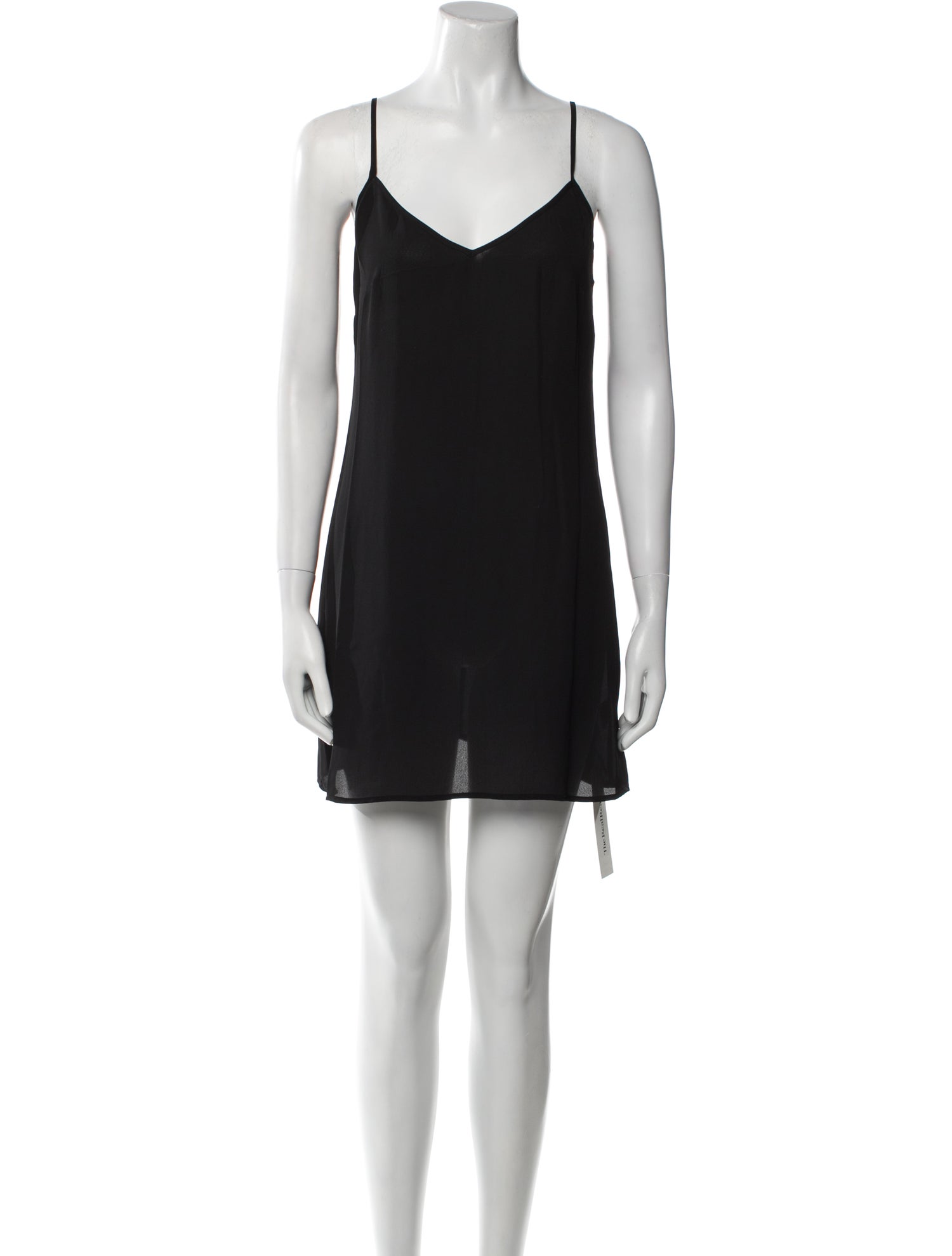 Staud V-Neck Mini Dress