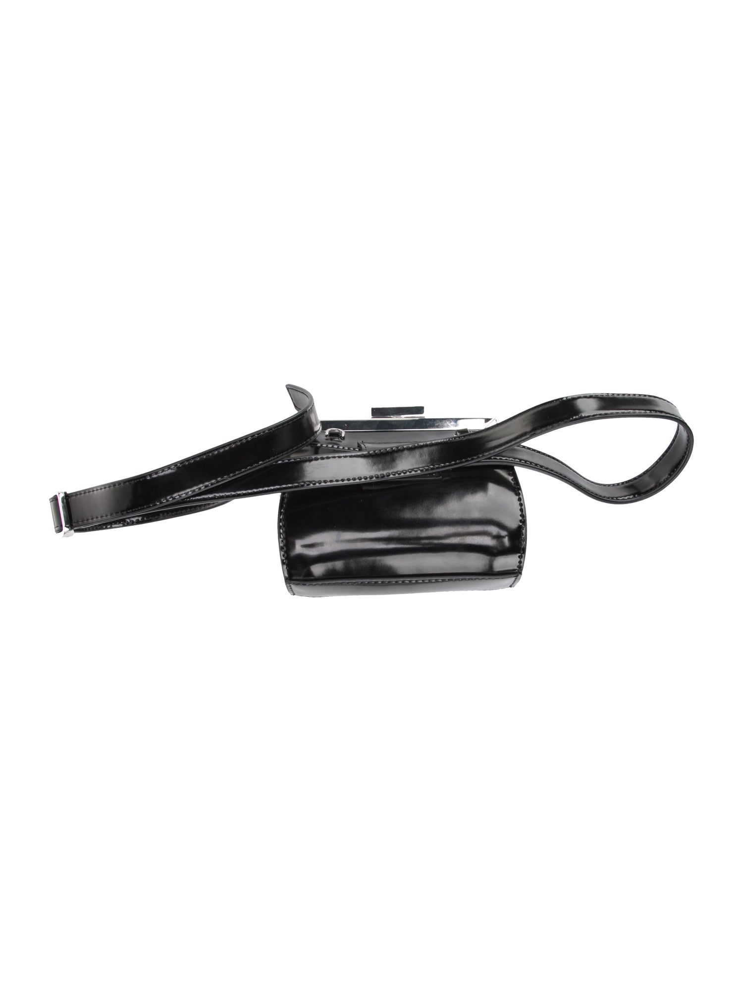 Staud Patent Leather Belt Bag