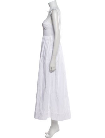 Staud Square Neckline Long Dress