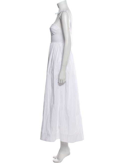 Staud Square Neckline Long Dress