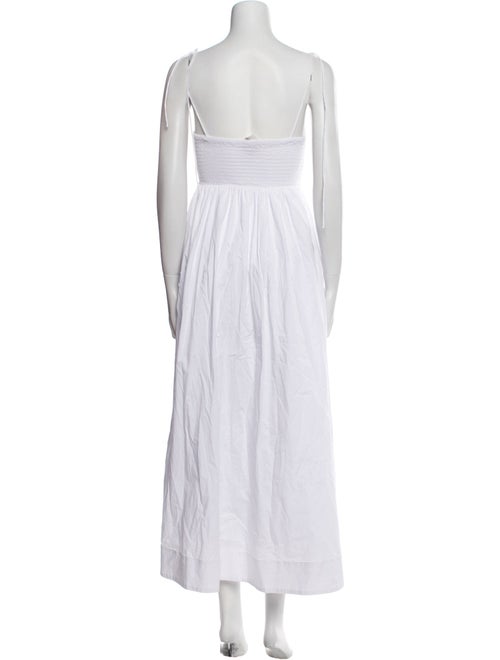 Staud Square Neckline Long Dress