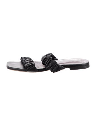 Staud Leather Slides