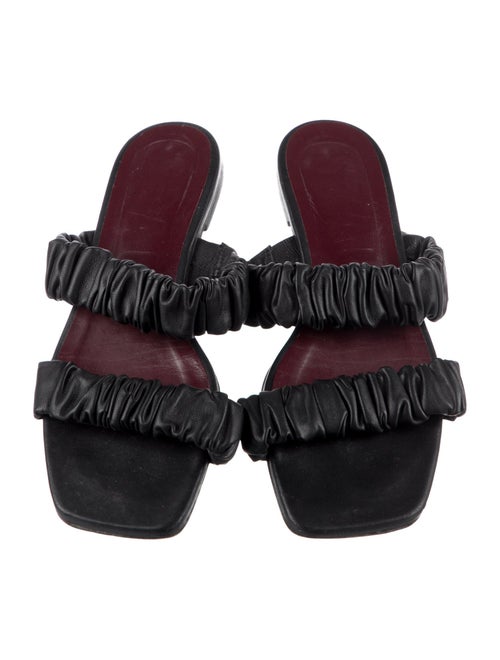 Staud Leather Slides