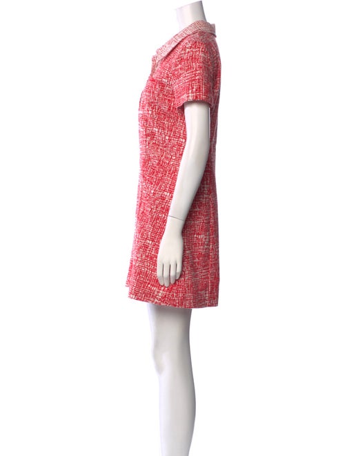 Staud Printed Mini Dress