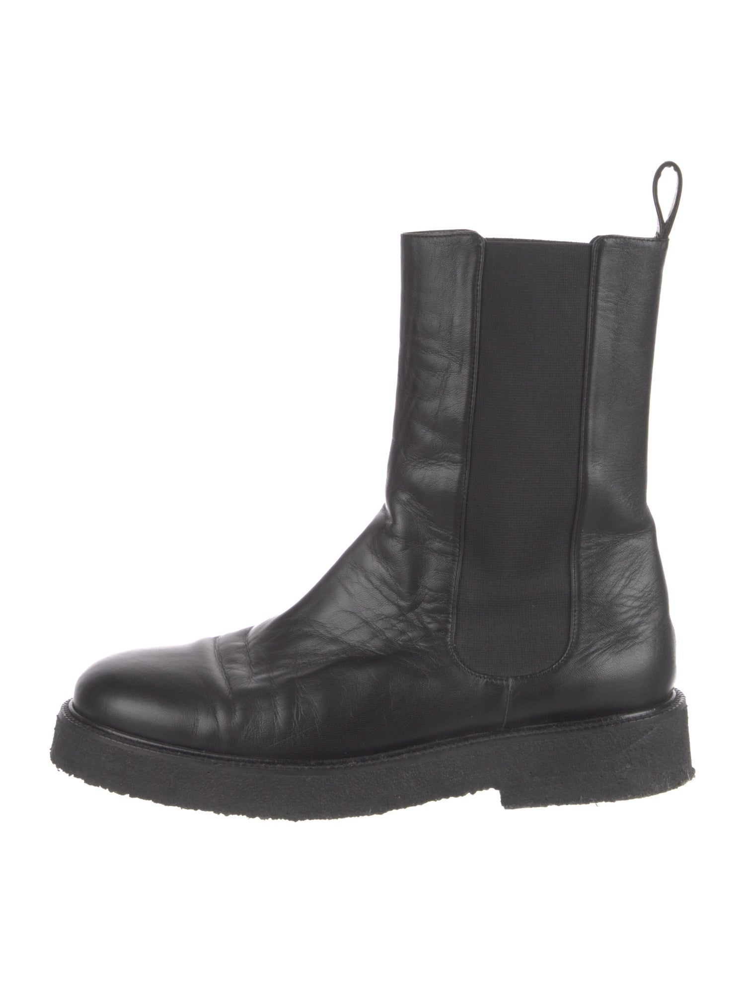 Staud Leather Chelsea Boots