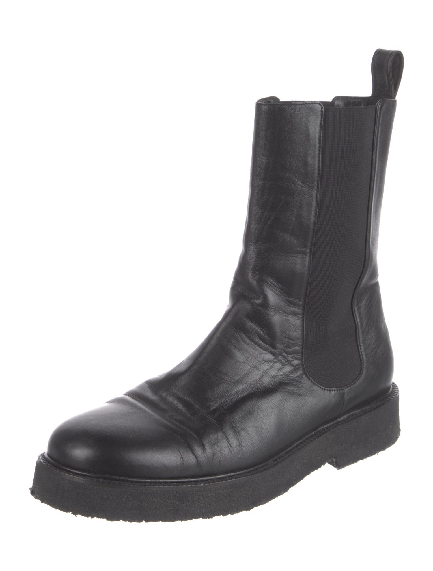 Staud Leather Chelsea Boots