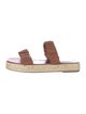Staud Leather Espadrilles