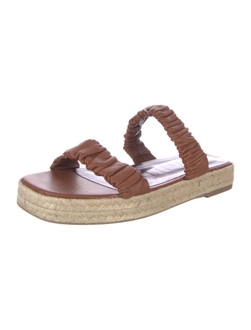 Staud Leather Espadrilles