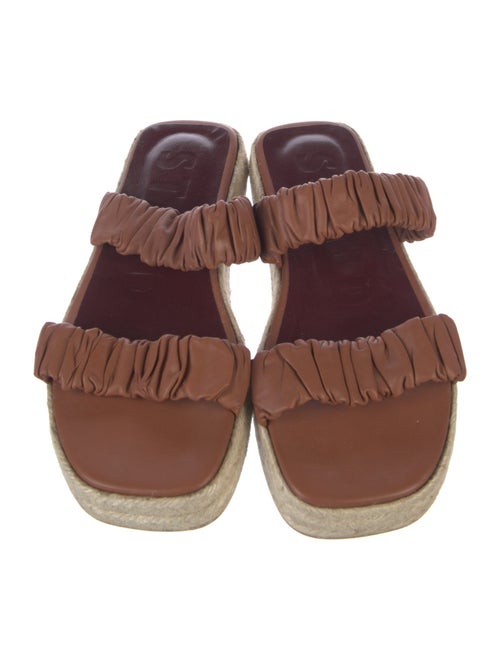 Staud Leather Espadrilles