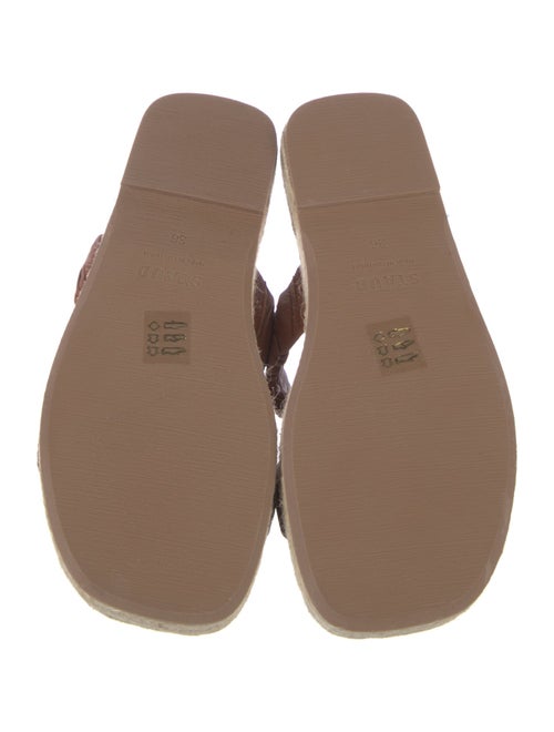 Staud Leather Espadrilles