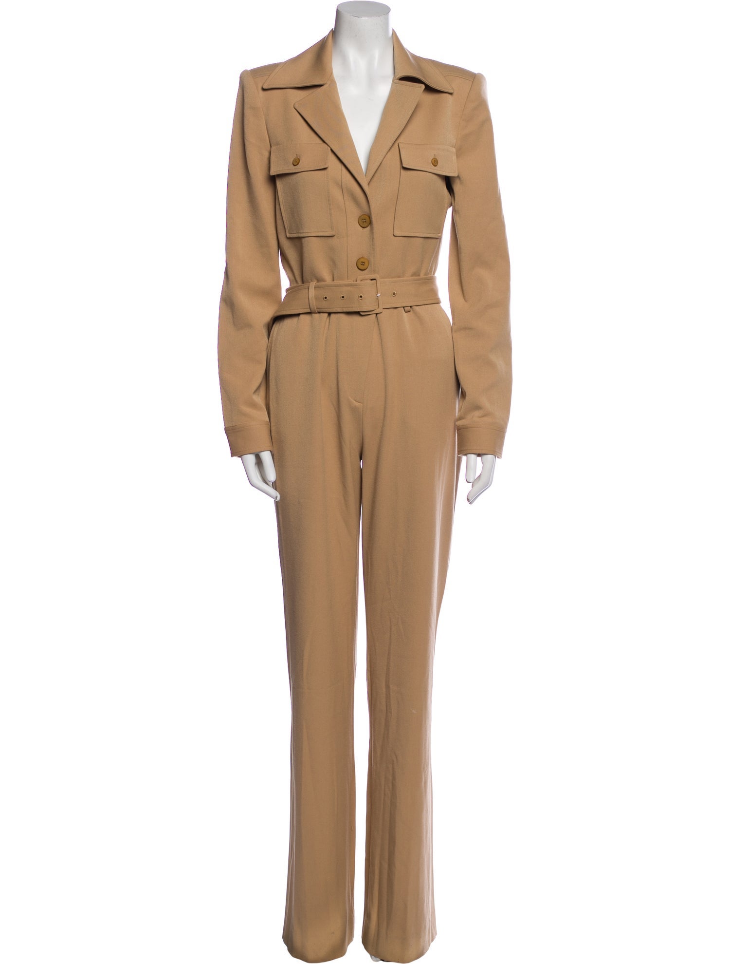 Staud V-Neck Jumpsuit