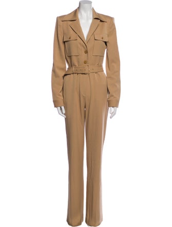 Staud V-Neck Jumpsuit